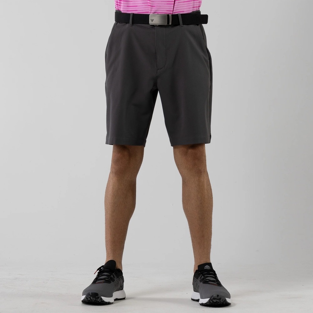 BNWT Levelwear Golf Airspeed Shorts size 32 charcoal